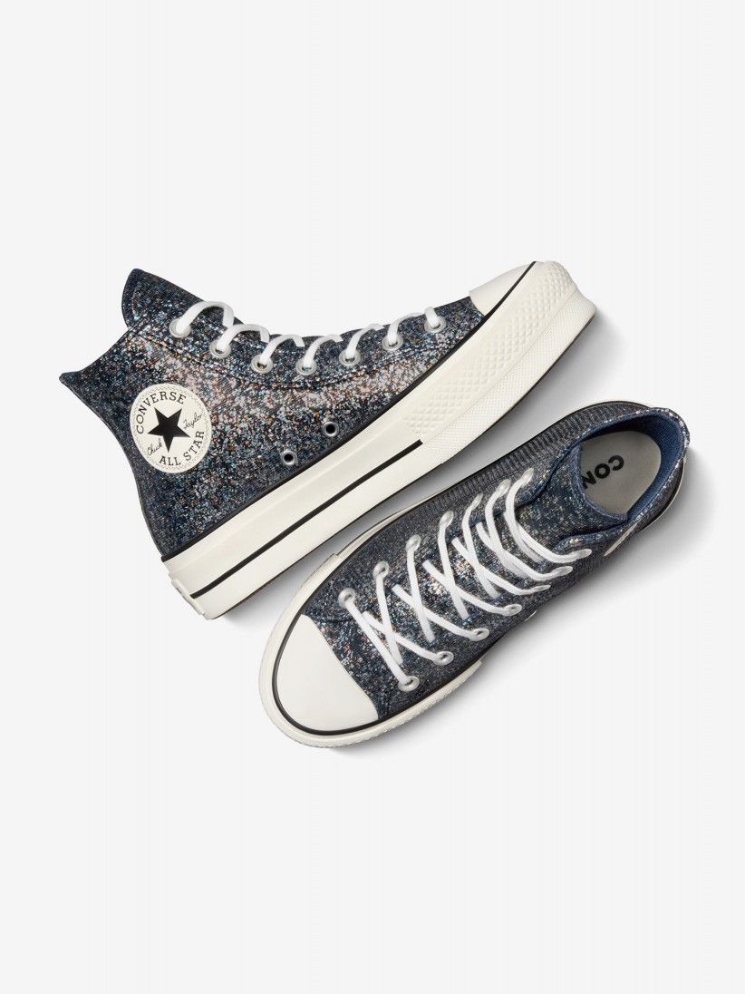 Converse Chuck Taylor All Star Lift Platform Glitter Sneakers