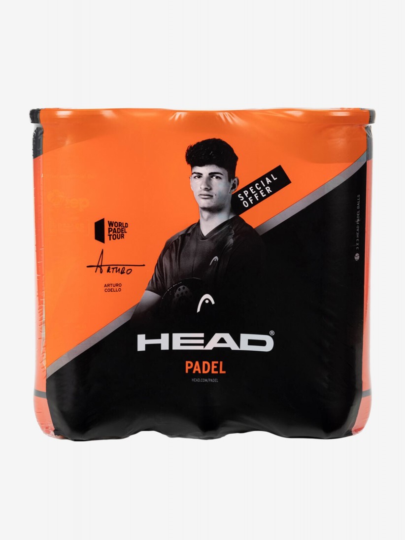 Pelotas Head Team 3x 3P Pdel