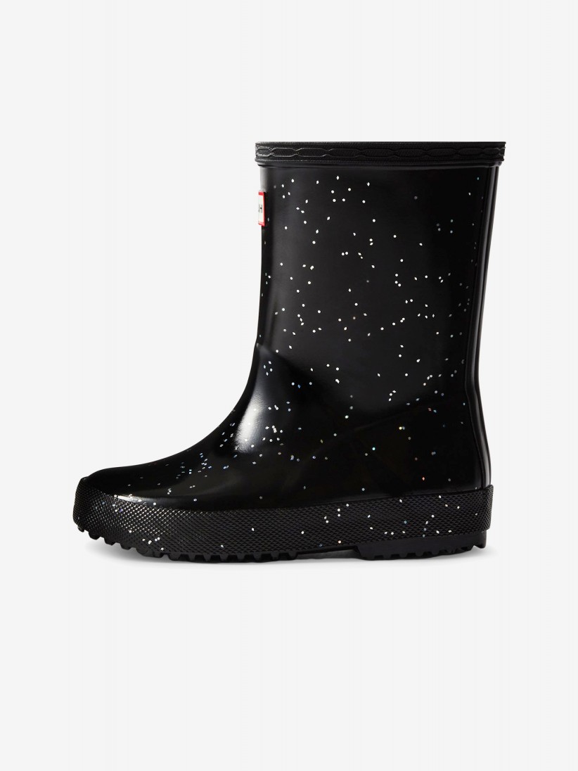 Hunter Original Giant Glitter Wellington Kids Boots