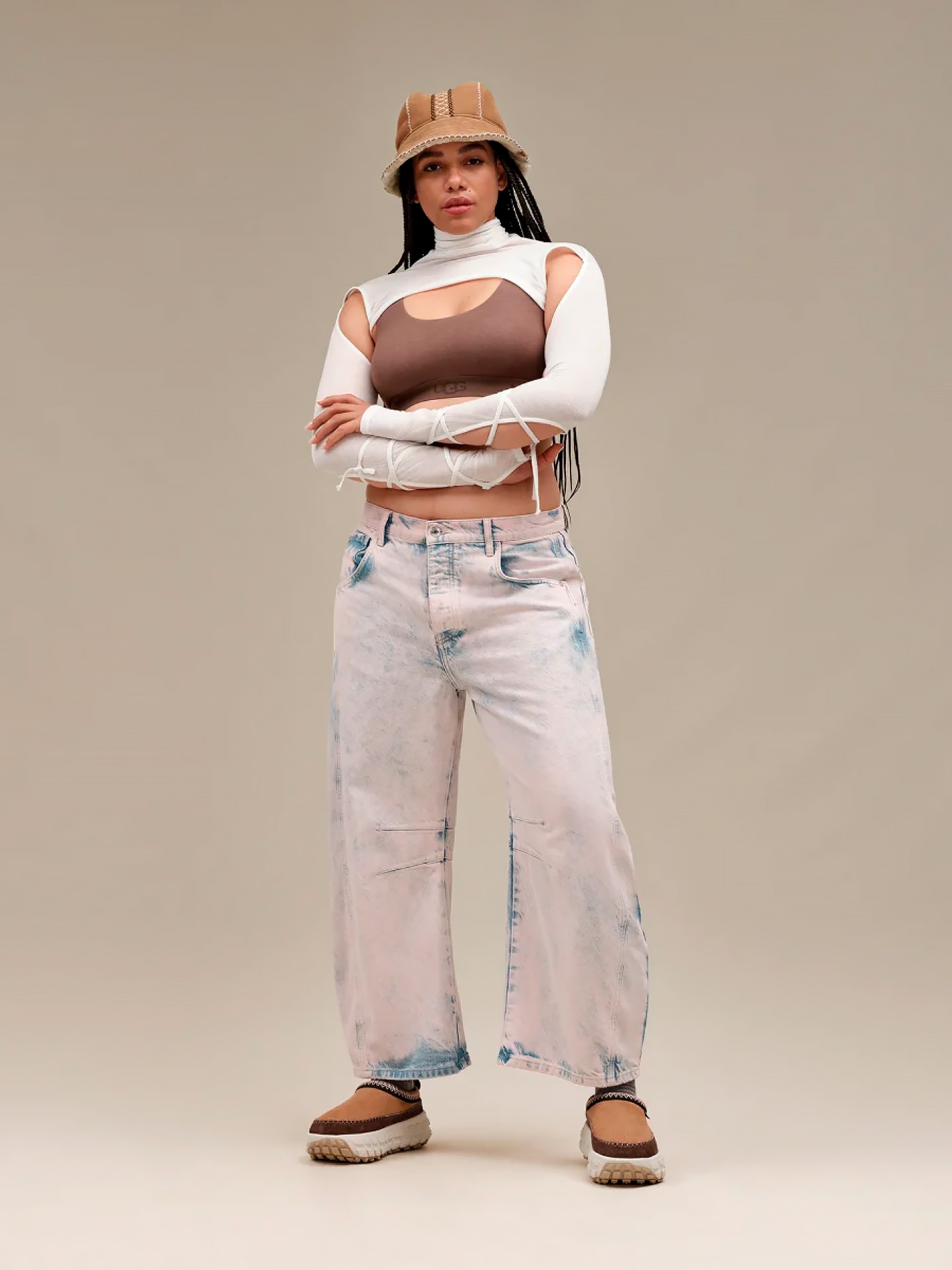 Venture Daze Camel Slippers For Women