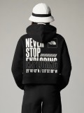 Camisola com Capuz The North Face Coordinates Crop Hood W