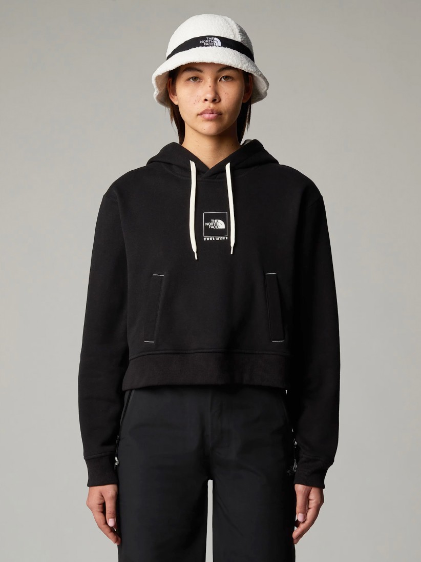 Camisola com Capuz The North Face Coordinates Crop Hood W