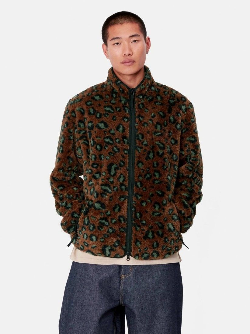 Carhartt WIP Jebson Camo Leo Print Jacket