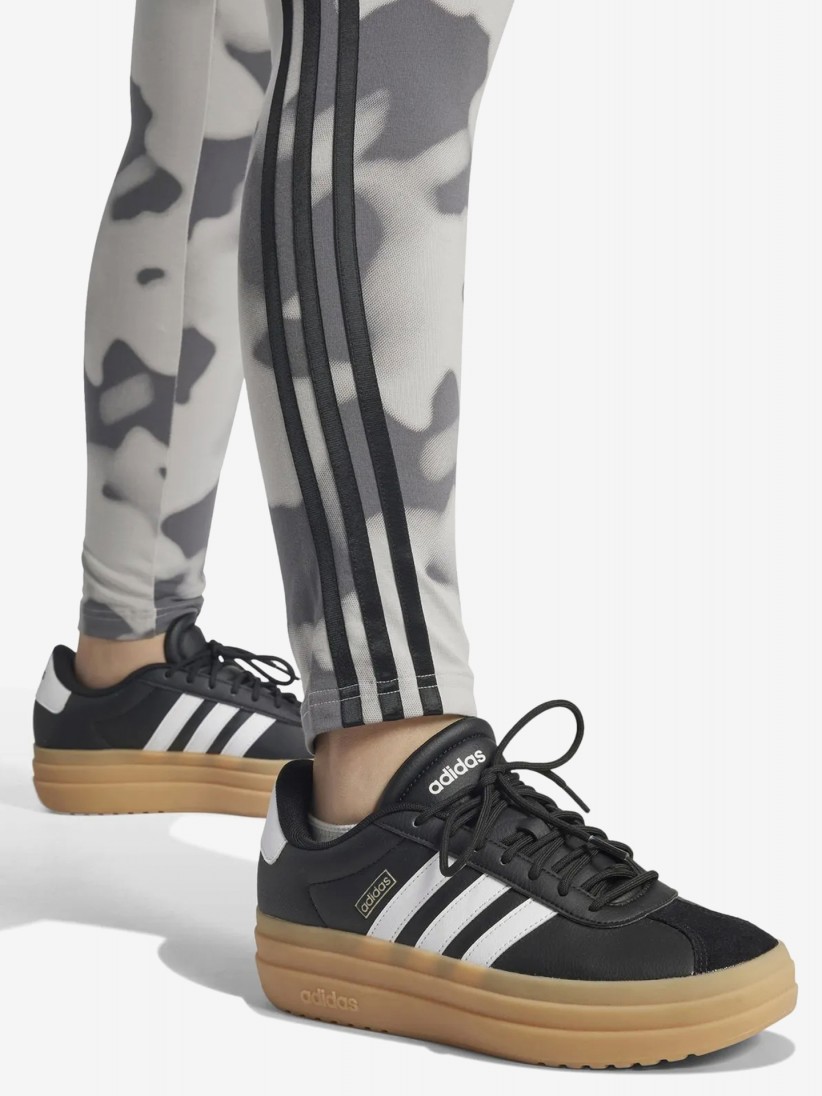 Adidas grey leggings 3 stripes online