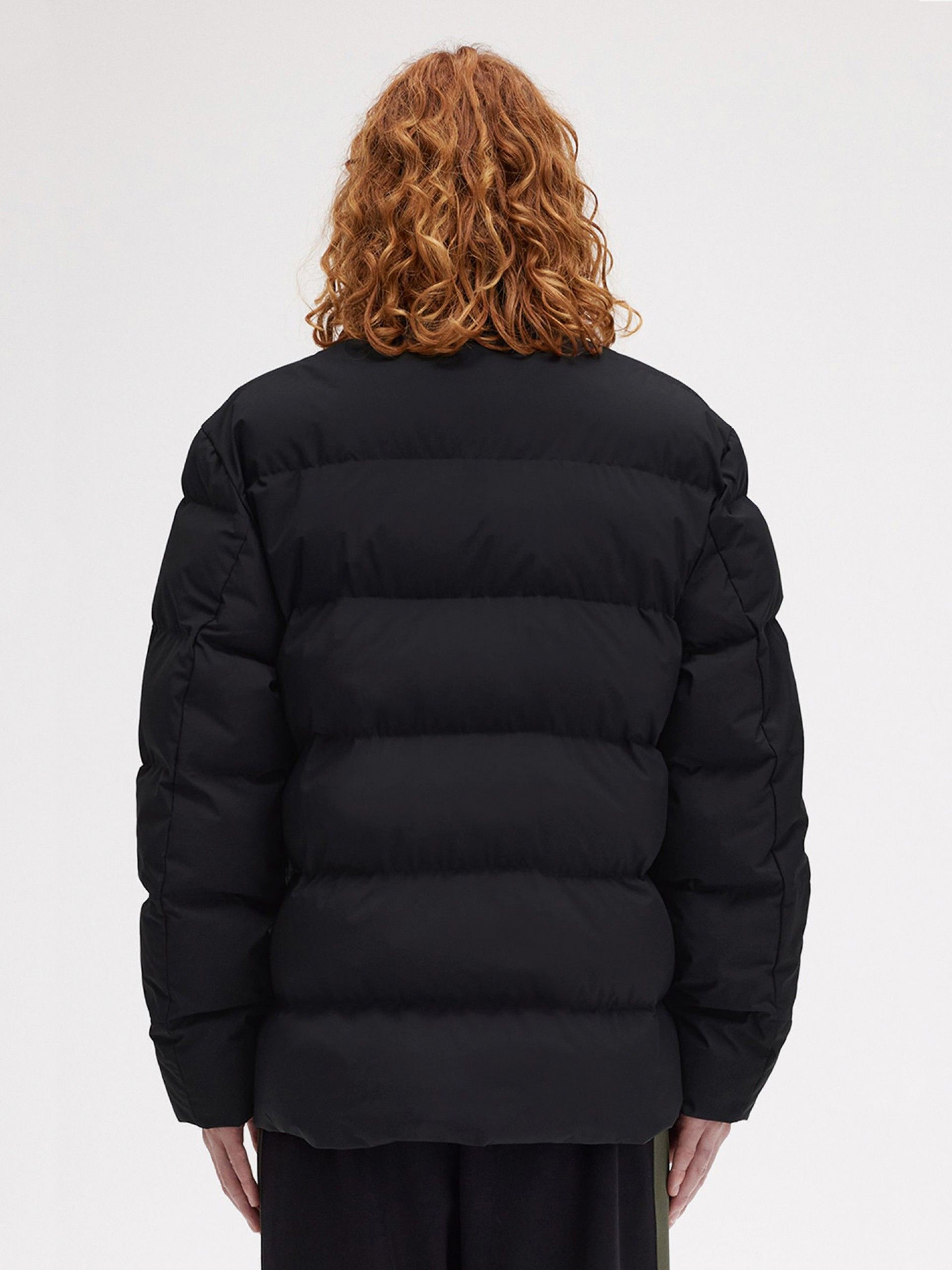 Casaco Fred Perry Padded Pocket Detail