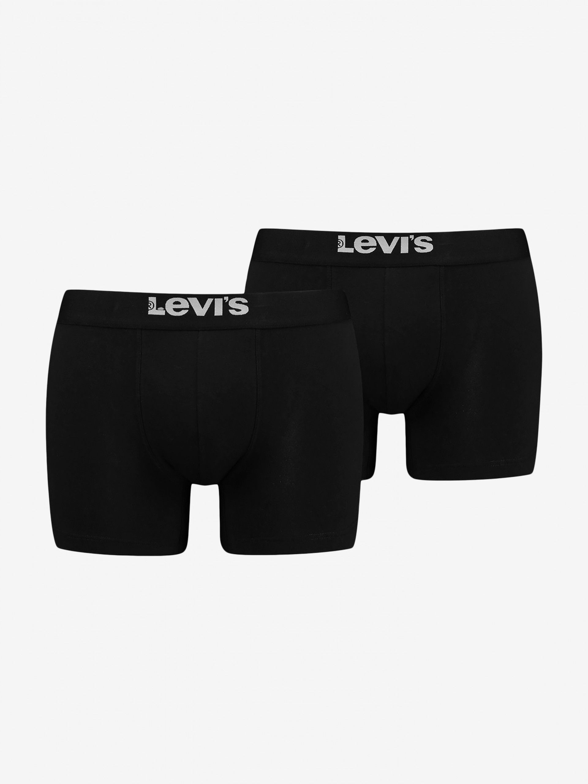 Boxers Levis Solid Basic Brief Organic Pretos