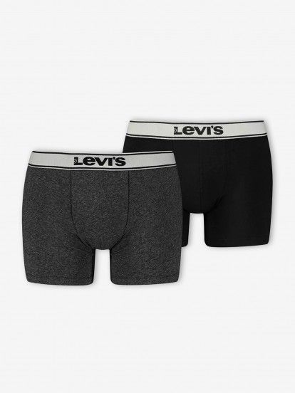 Levis Vintage Heather Brief Cotton Boxers