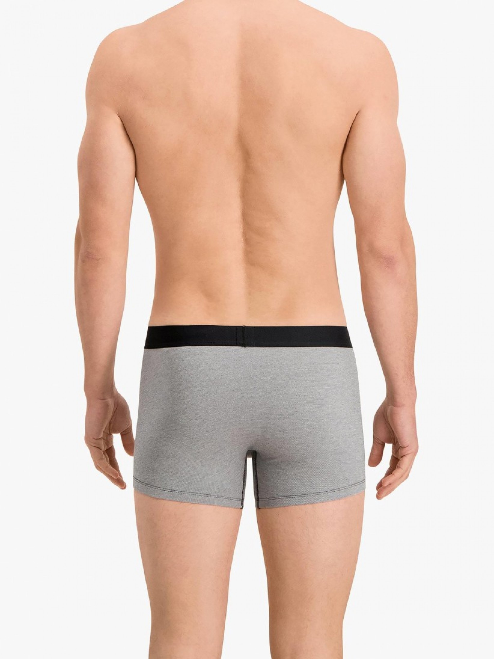 Levis Optical Illusion Organic Grey and Black Boxers