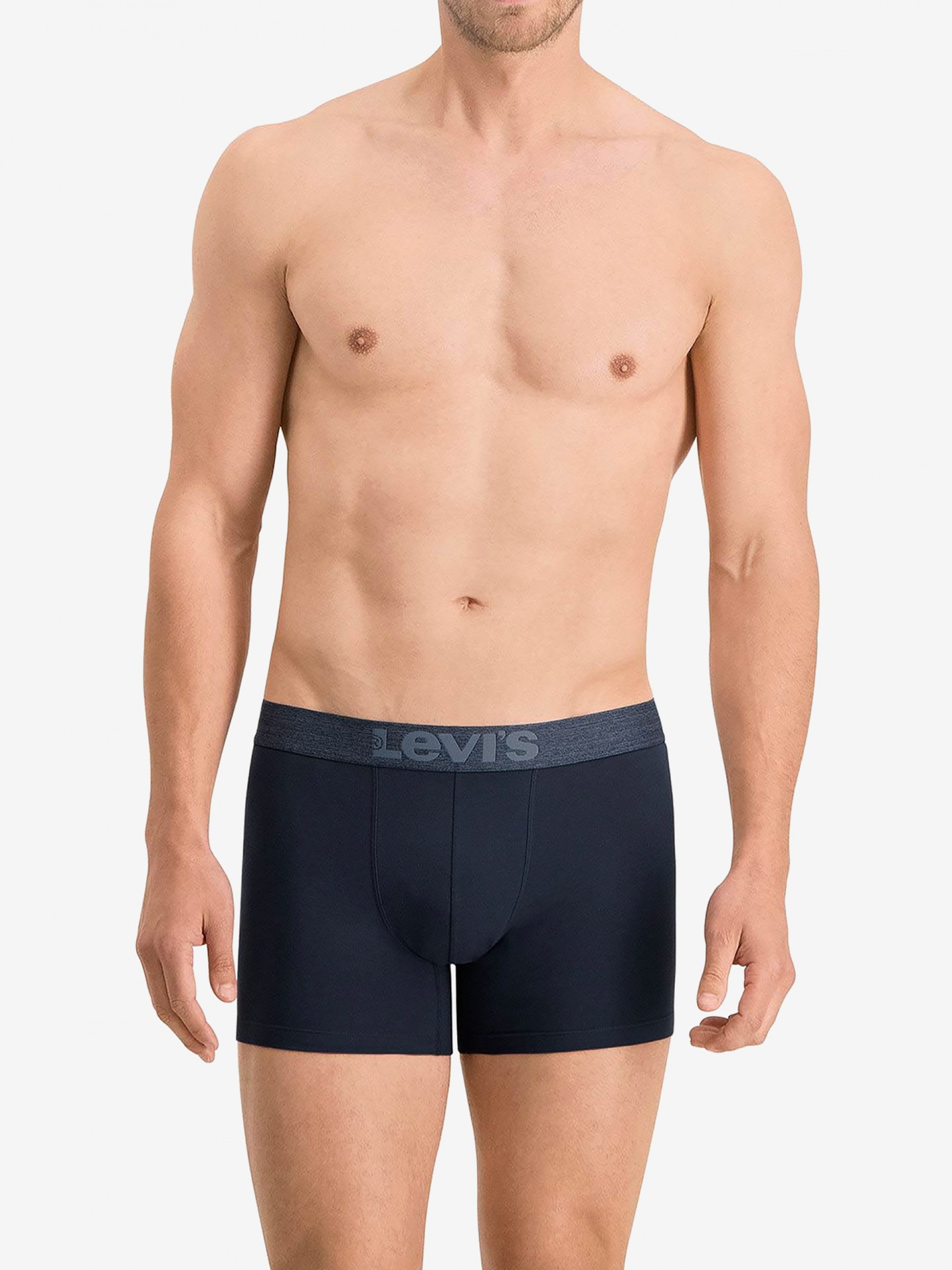 Boxers Levis Melange Brief Organic Azuis