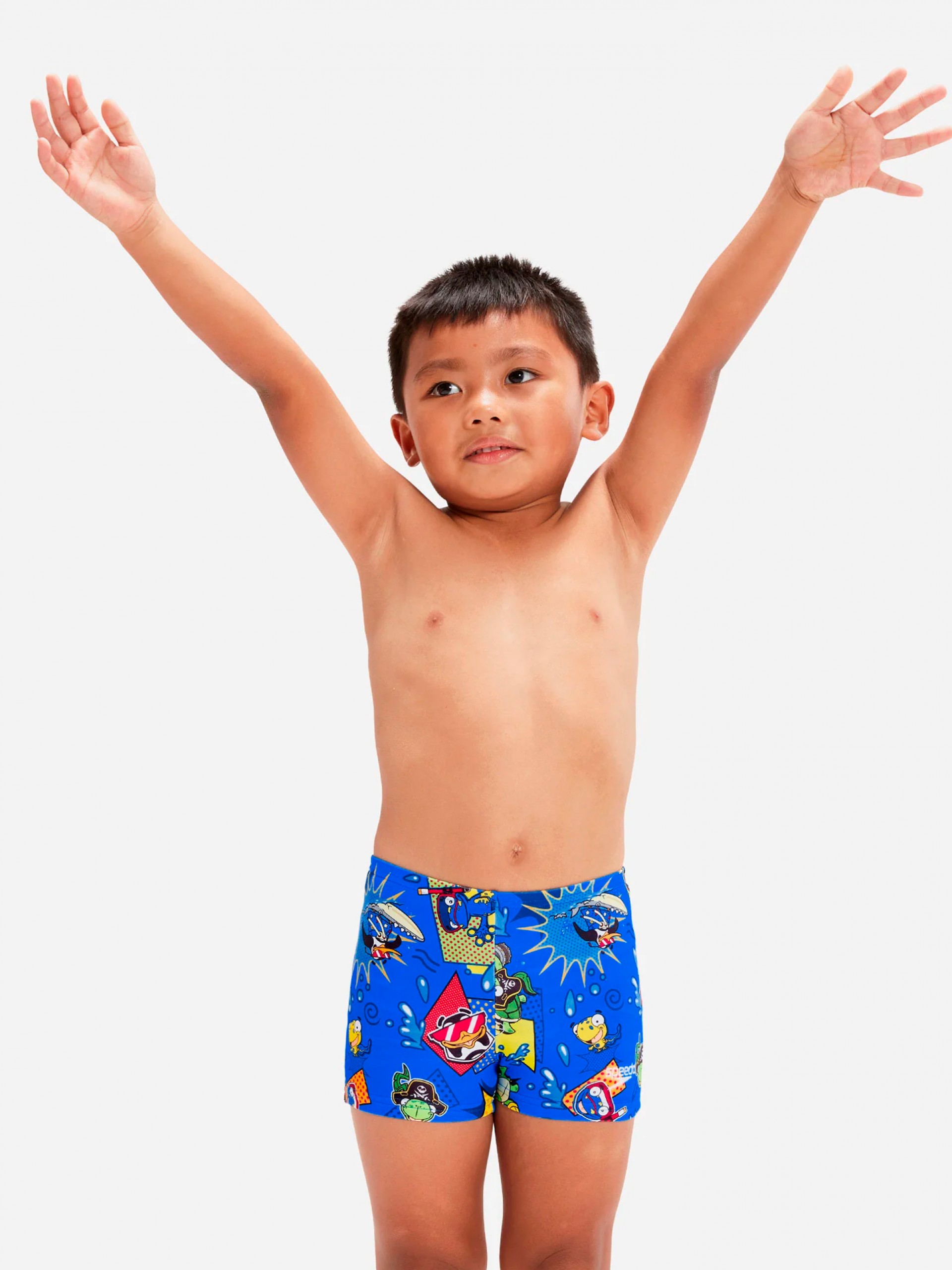 Calções de Natação Speedo Placement Aquashort Kids