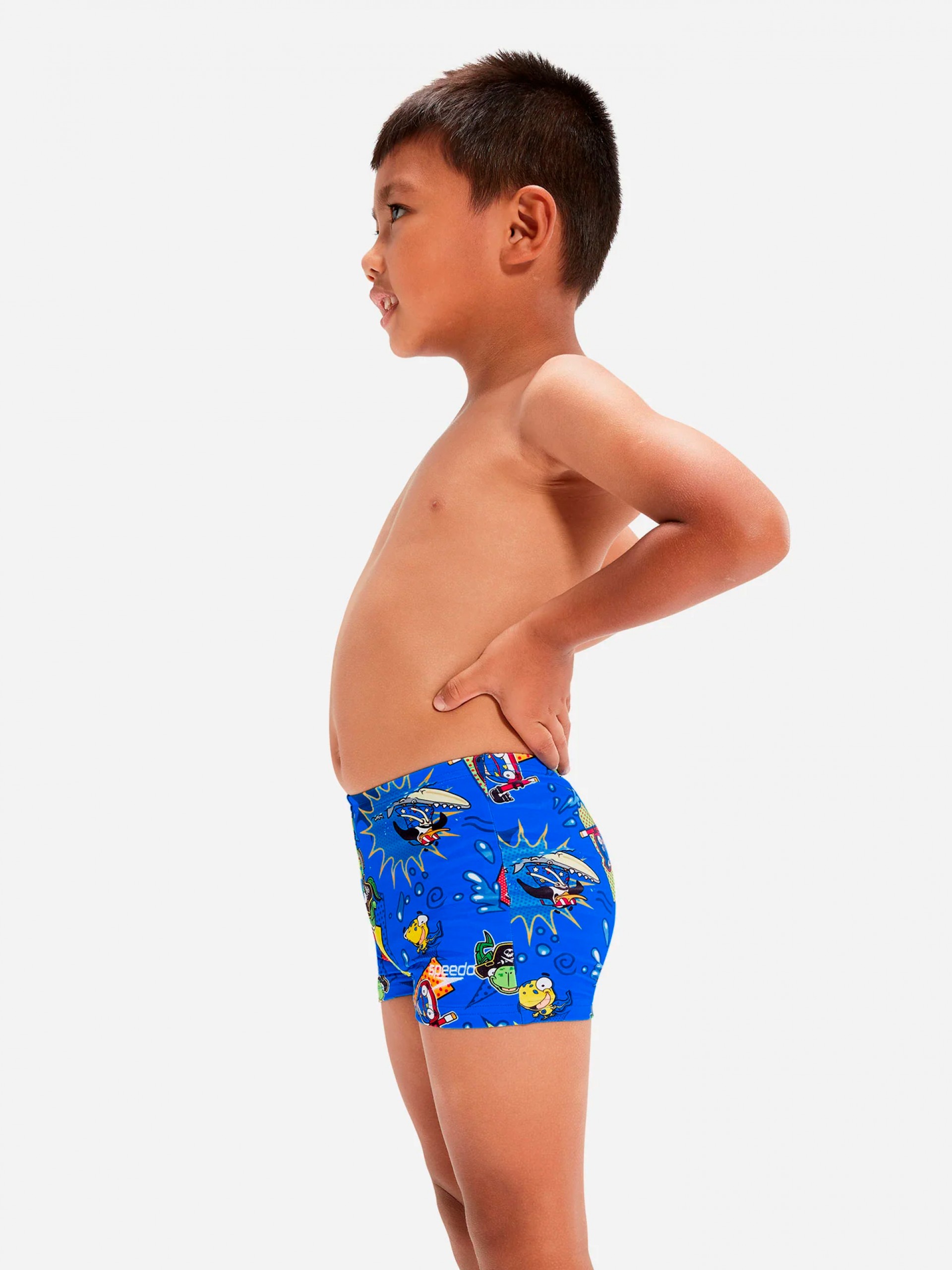 Calções de Natação Speedo Placement Aquashort Kids