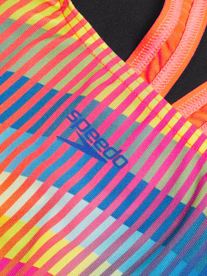 Speedo Digital Placement Powerback Kids Swimsuit