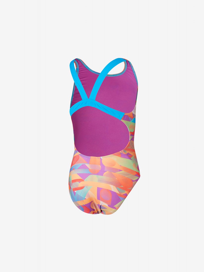 Speedo Digital Allover Leader Kids Swimsuit