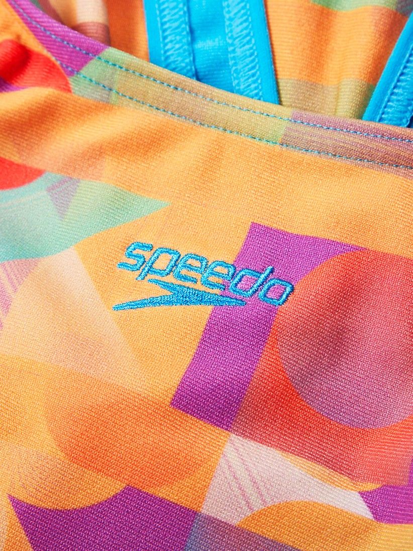 Speedo Digital Allover Leader Kids Swimsuit