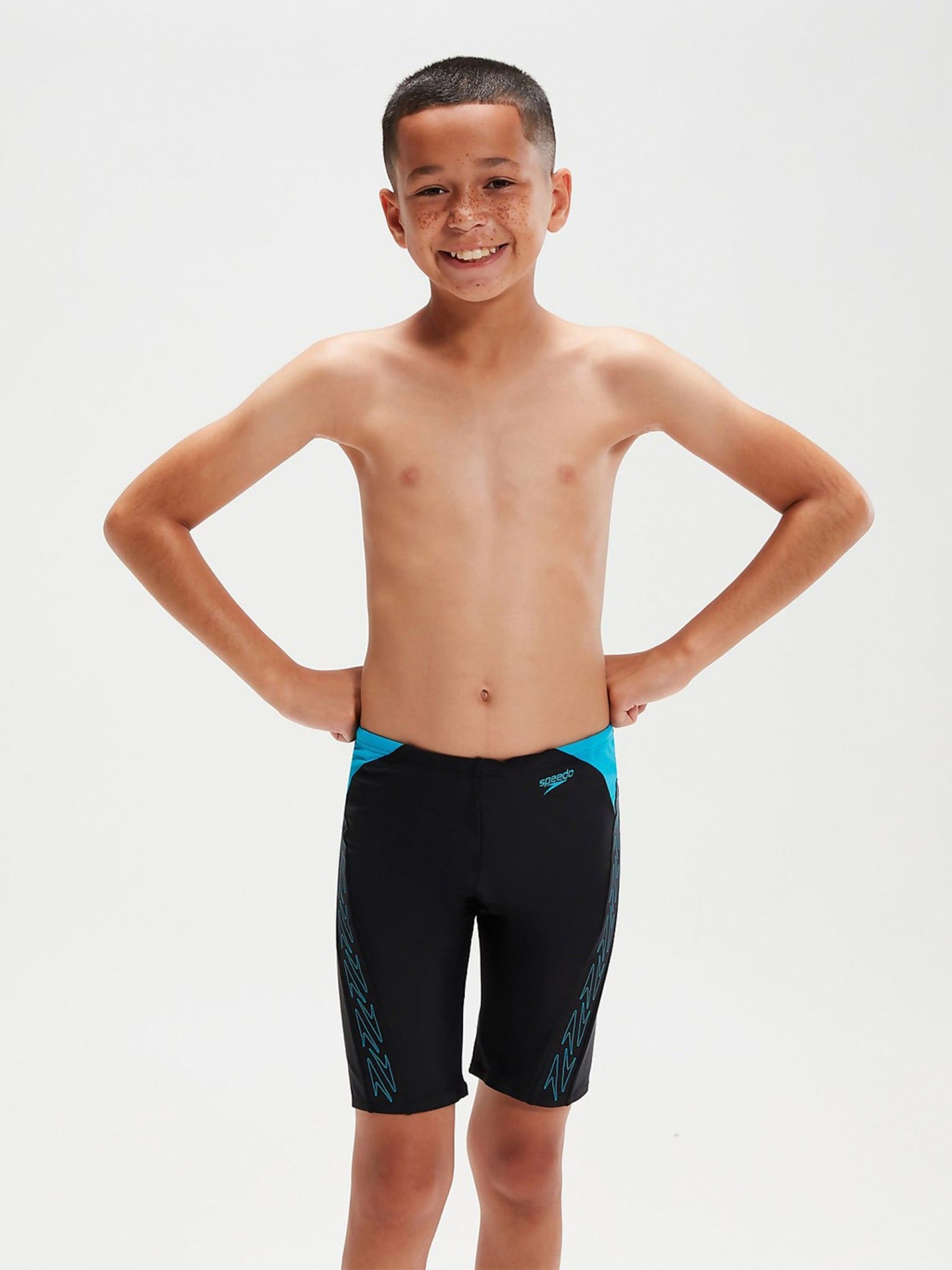 Speedo Hyperboom Splice Jammer Kids Swimming Shorts