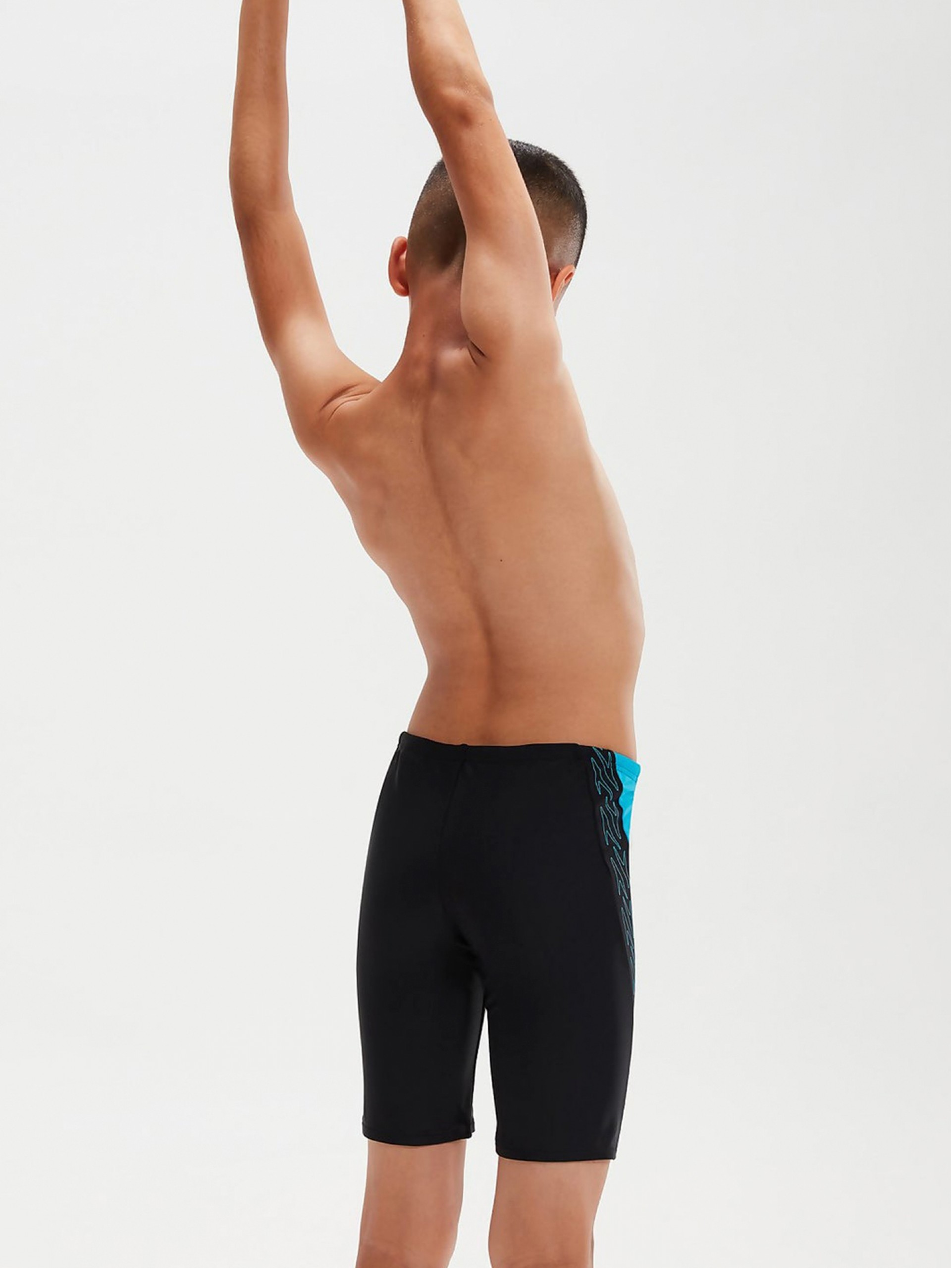 Speedo Hyperboom Splice Jammer Kids Swimming Shorts