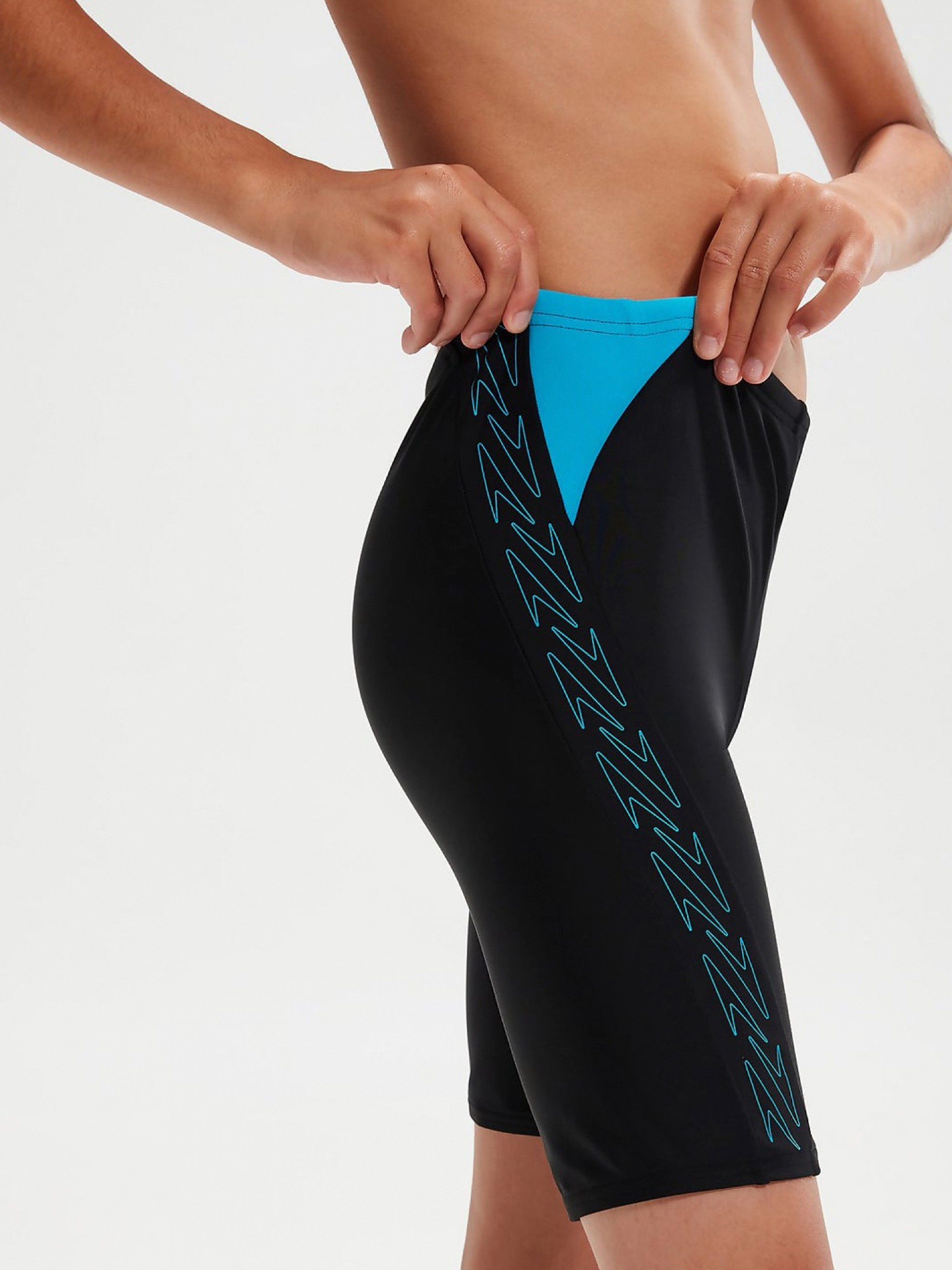 Speedo Hyperboom Splice Jammer Kids Swimming Shorts