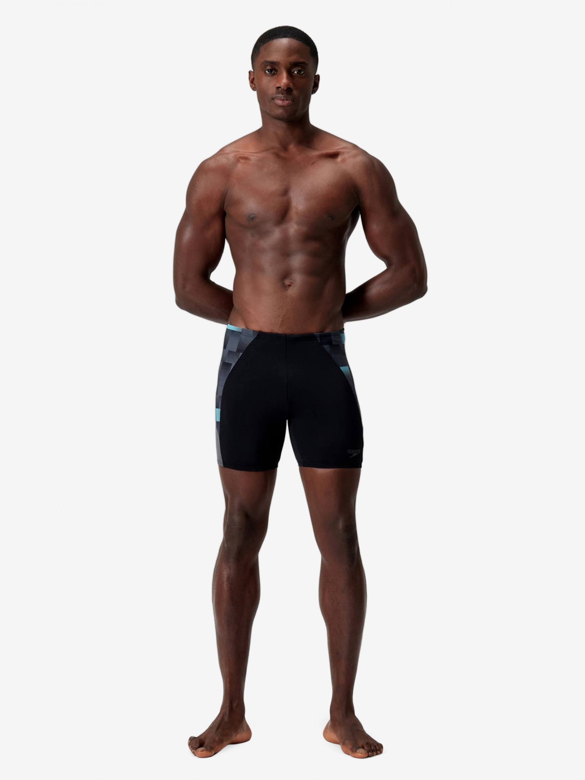 Speedo Endurance+ Max Splice Mid Jammer Swimming Shorts