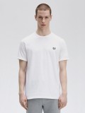 T-shirt Fred Perry Ringer Branca