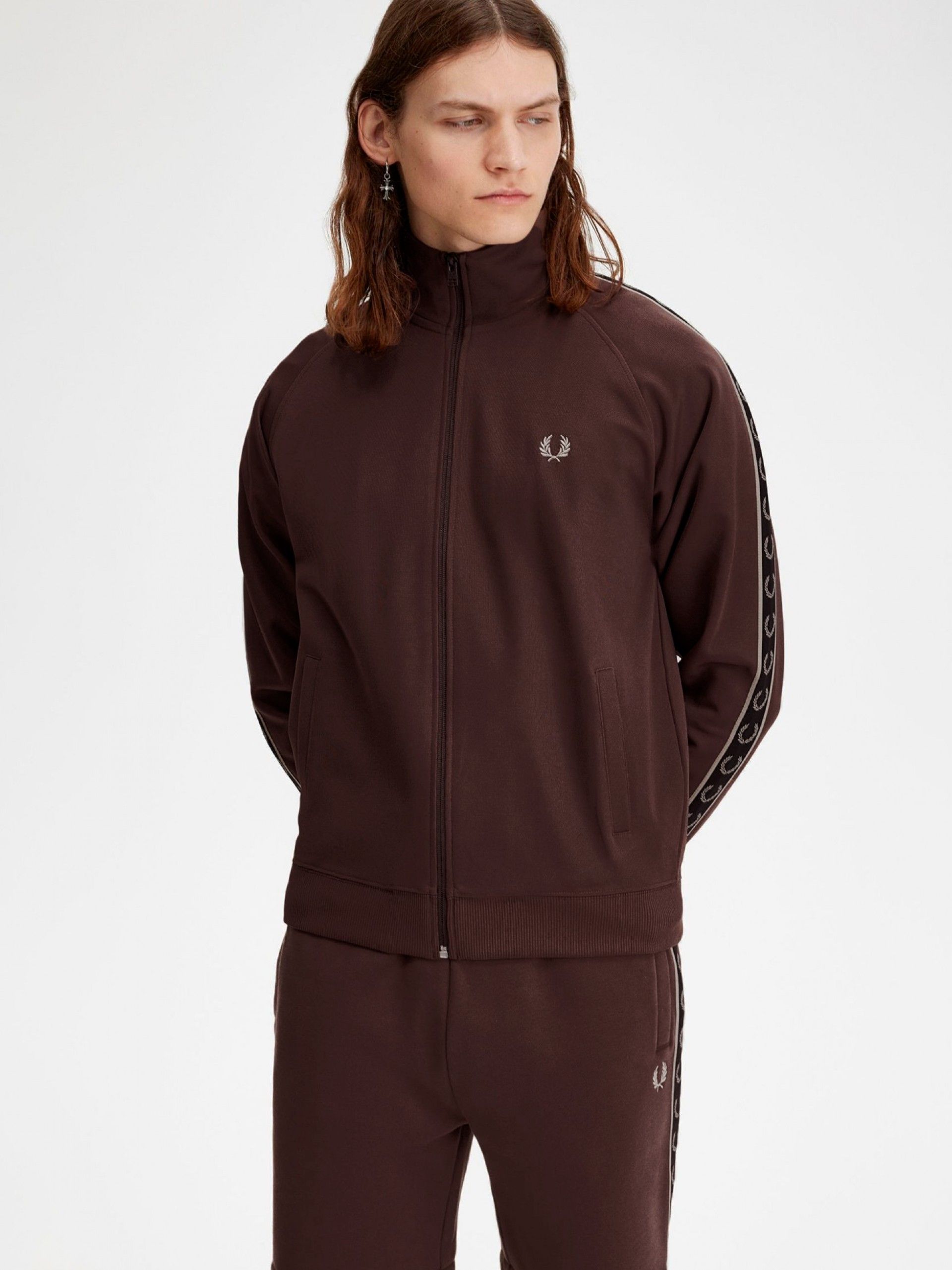 Casaco Fred Perry Contrast Tape