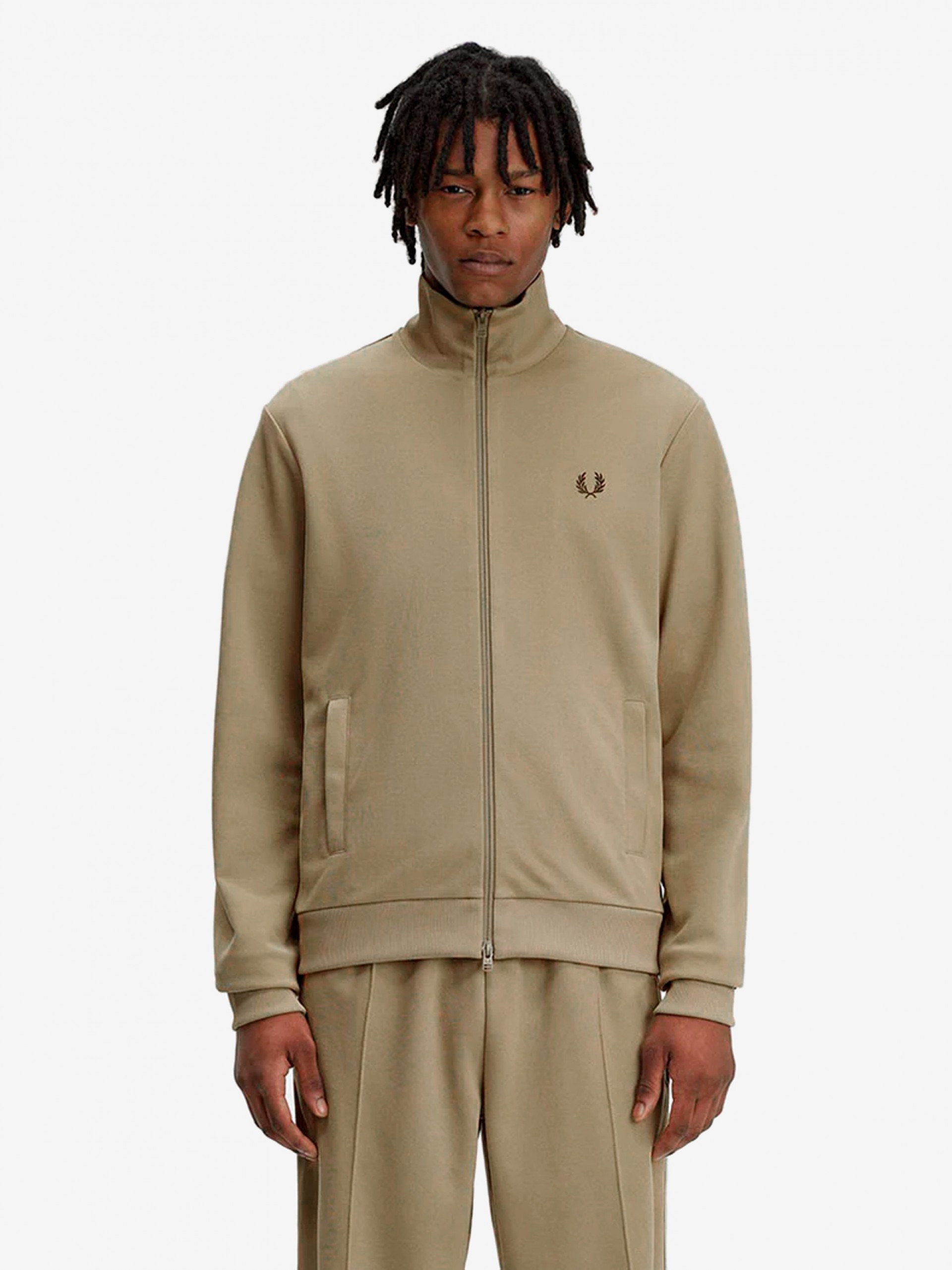 Casaco Fred Perry Tape Detail Track