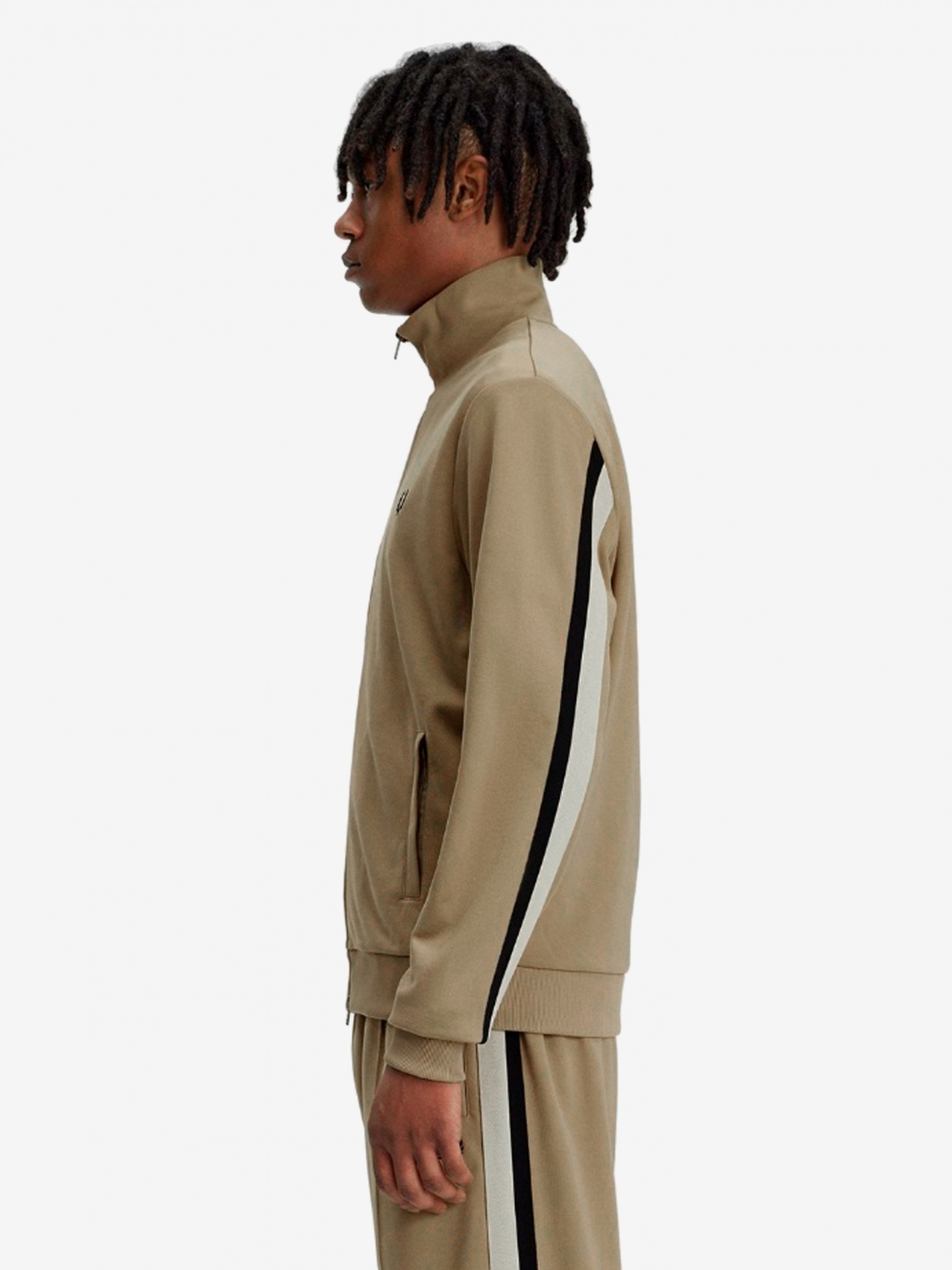 Casaco Fred Perry Tape Detail Track