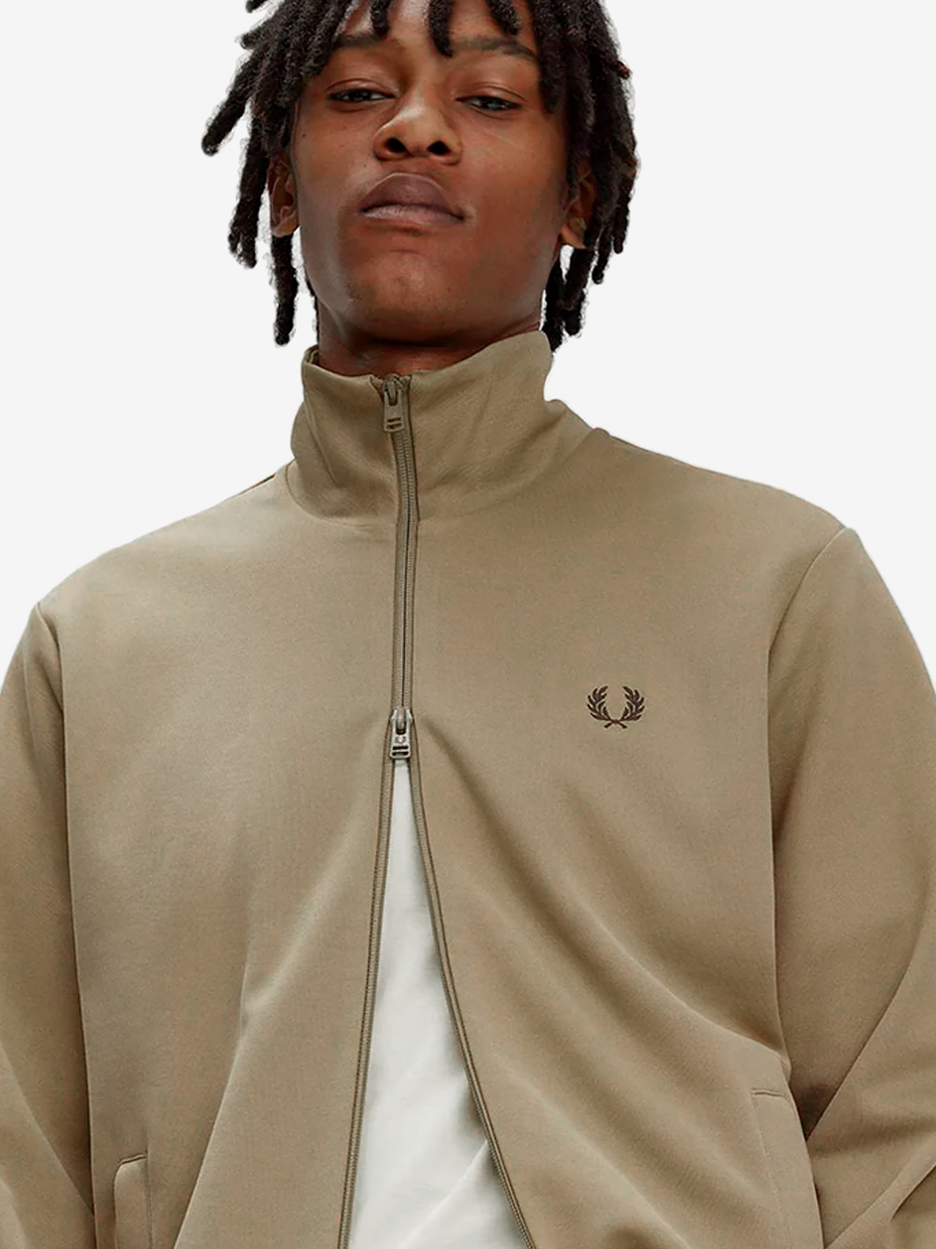 Casaco Fred Perry Tape Detail Track