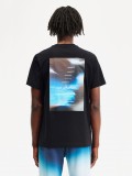 T-shirt Fred Perry Abstract Graphic