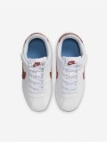 Sapatilhas Nike Cortez EasyOn Brancas e Vermelhas Para Criana