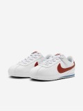 Sapatilhas Nike Cortez EasyOn Brancas e Vermelhas Para Criana