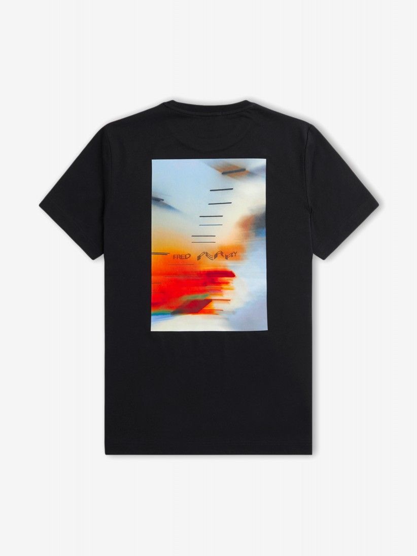 T-shirt Fred Perry Abstract Graphic