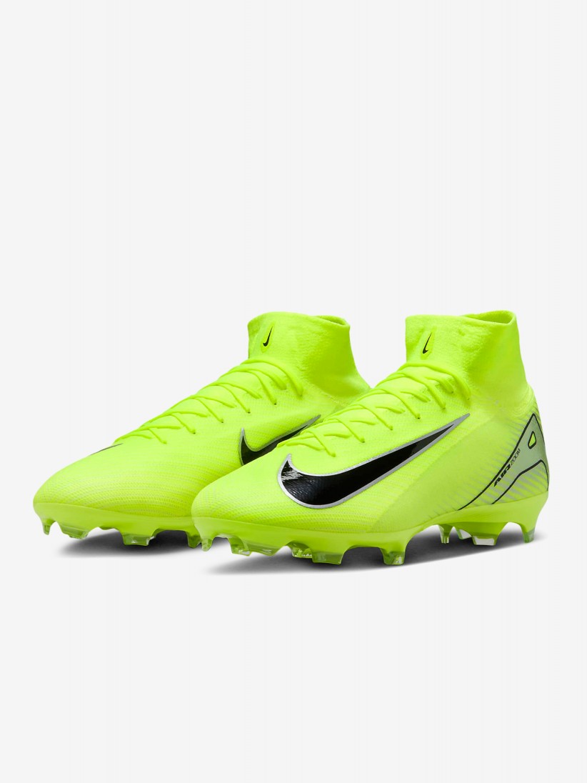 Mercurial Verde Fluorescente Nike Mercurial Superfly 10 Pro FG