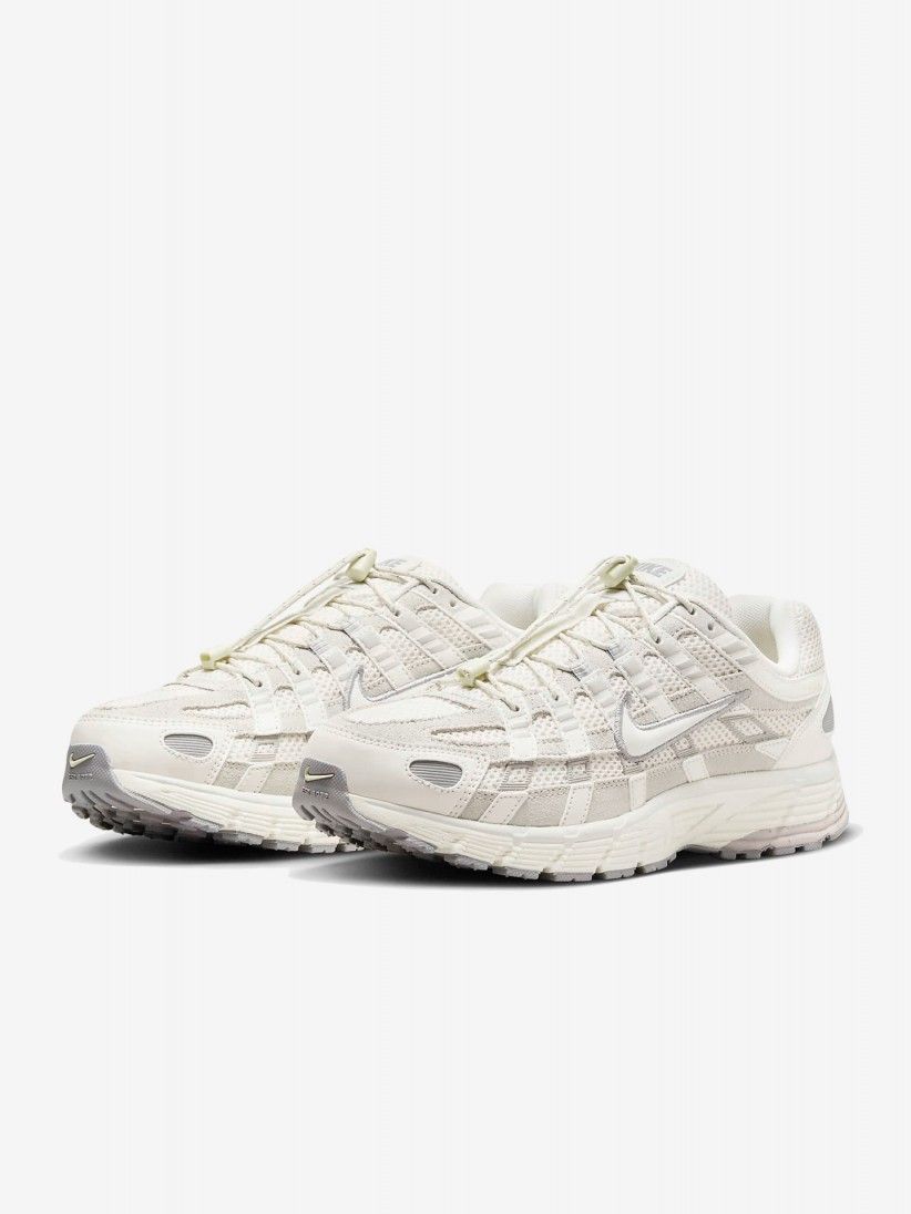 Sapatilhas Nike P-6000 Premium Bege Para Mulher