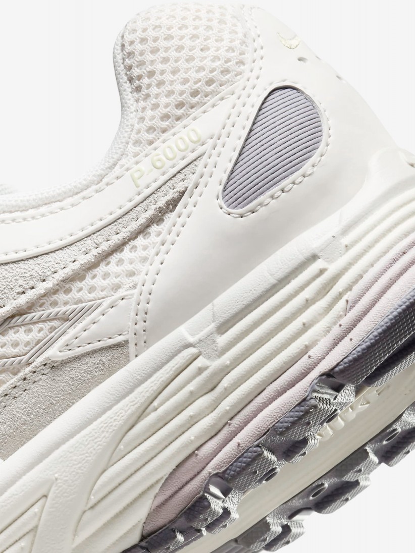 Sapatilhas Nike P-6000 Premium Bege Para Mulher