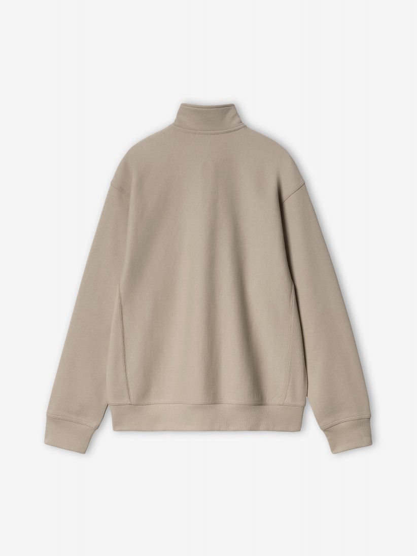 Carhartt WIP American Script Beige Zip Sweater