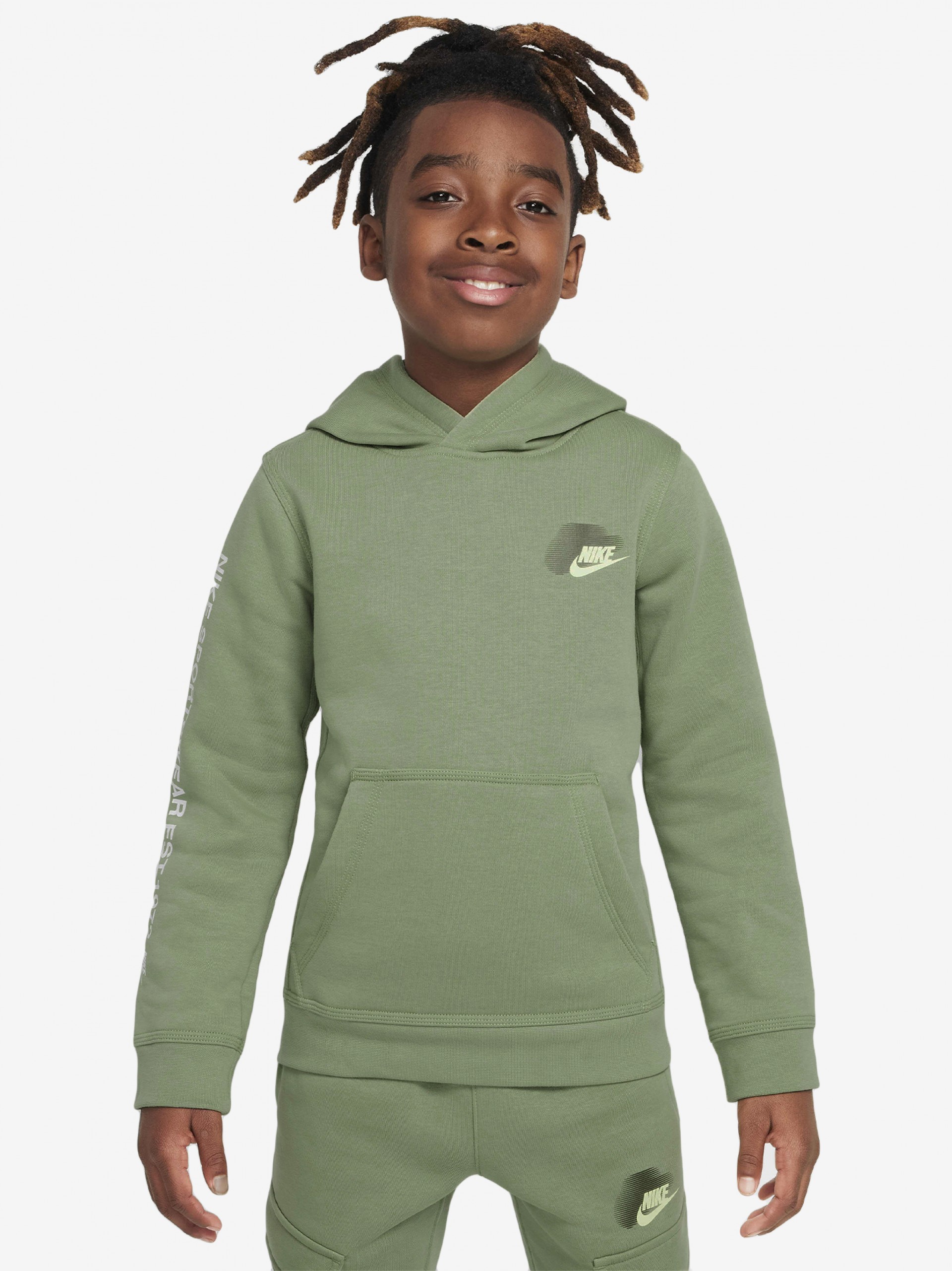Sudadera con Capucha Nike Sportswear Standard Issue Junior