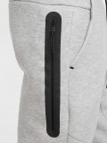 Nike Tech Fleece Slim Fit Grey Trousers For Men