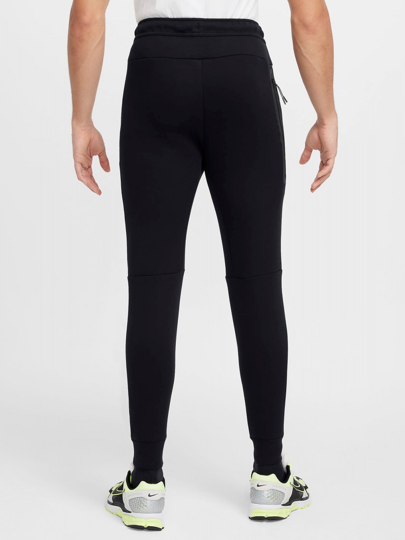 Nike Tech Fleece Slim Fit Black Trousers For Men