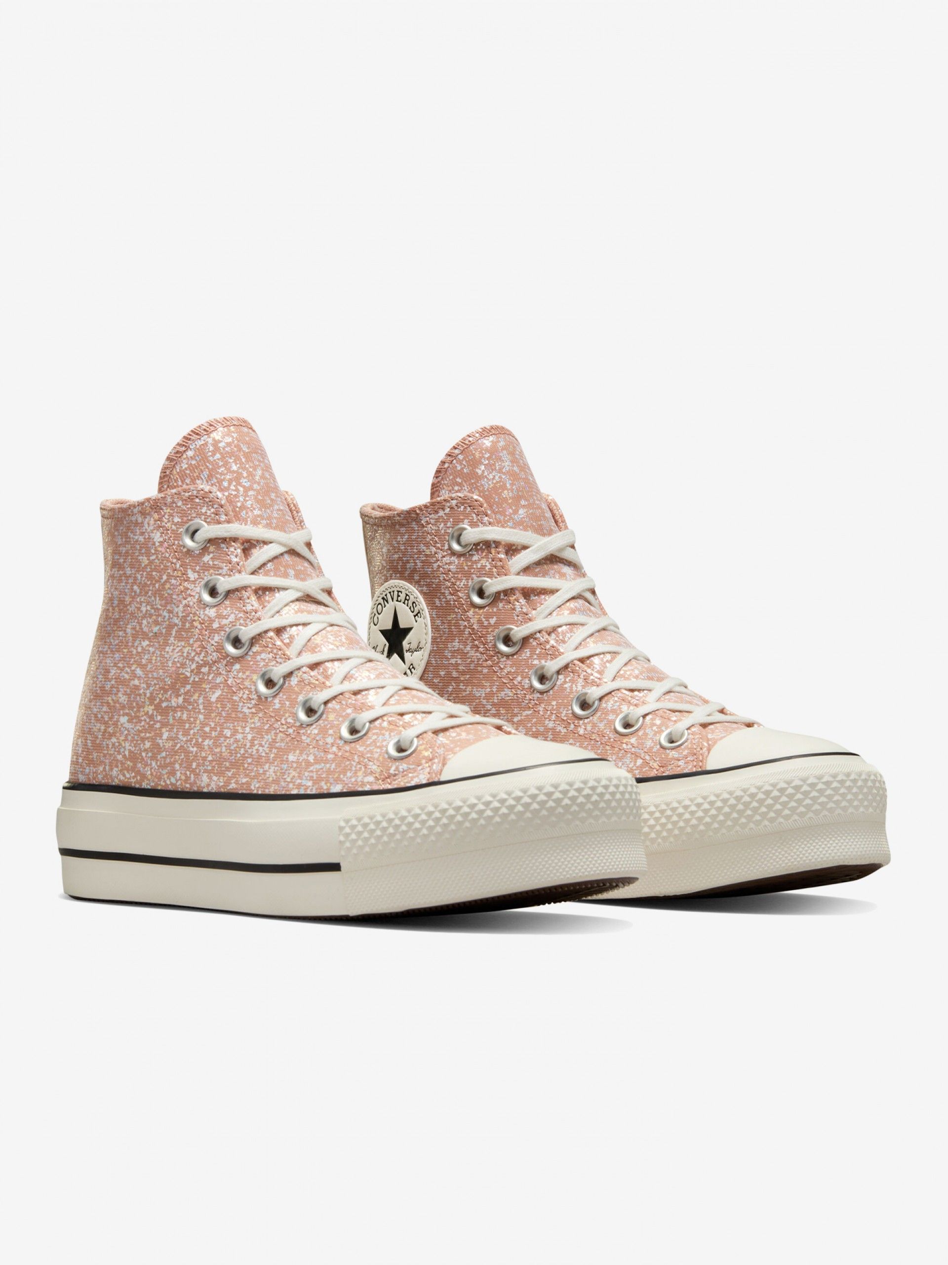 Converse Chuck Taylor All Star Lift Platform Glitter Sneakers