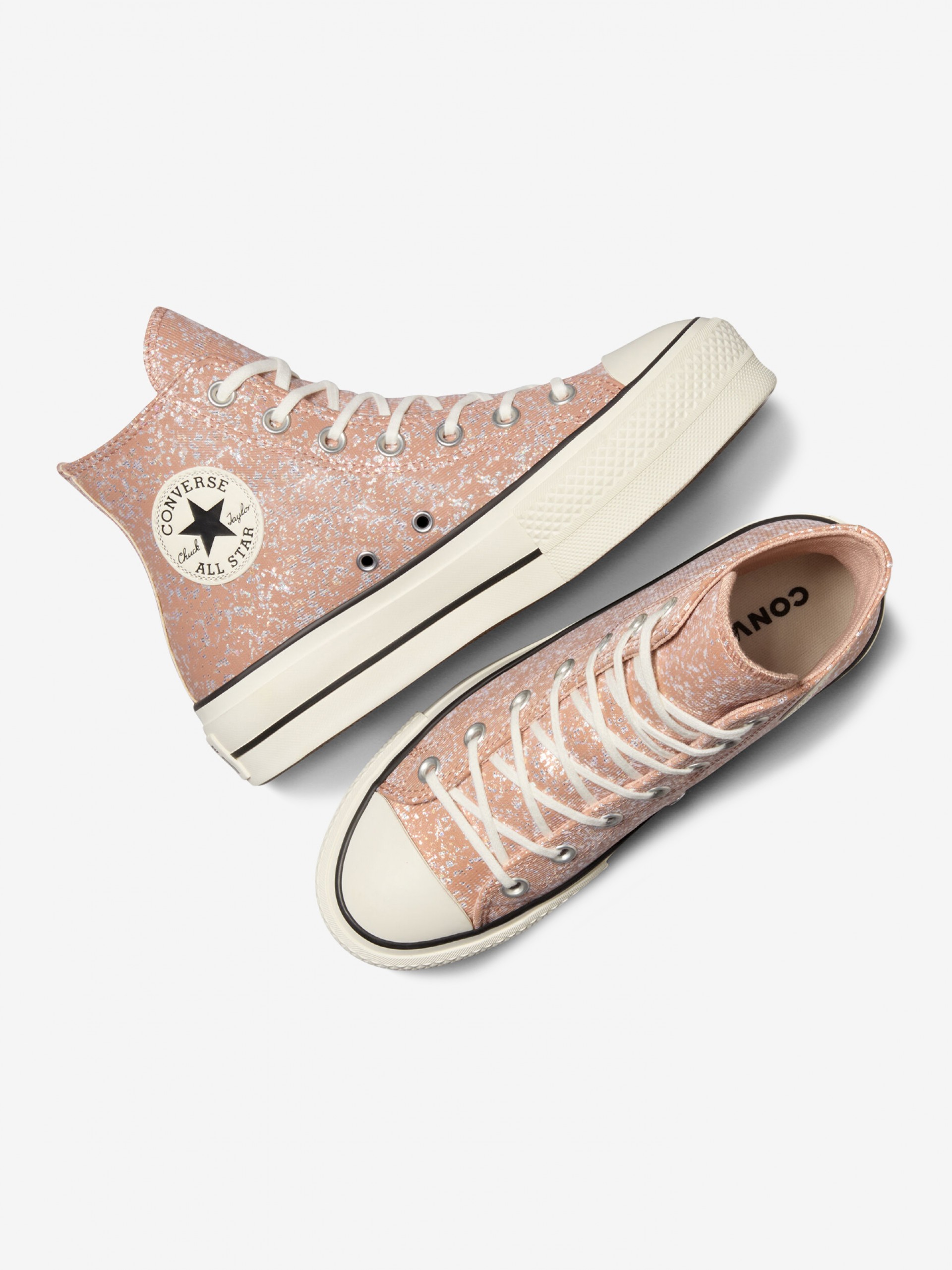 Converse Chuck Taylor All Star Lift Platform Glitter Sneakers