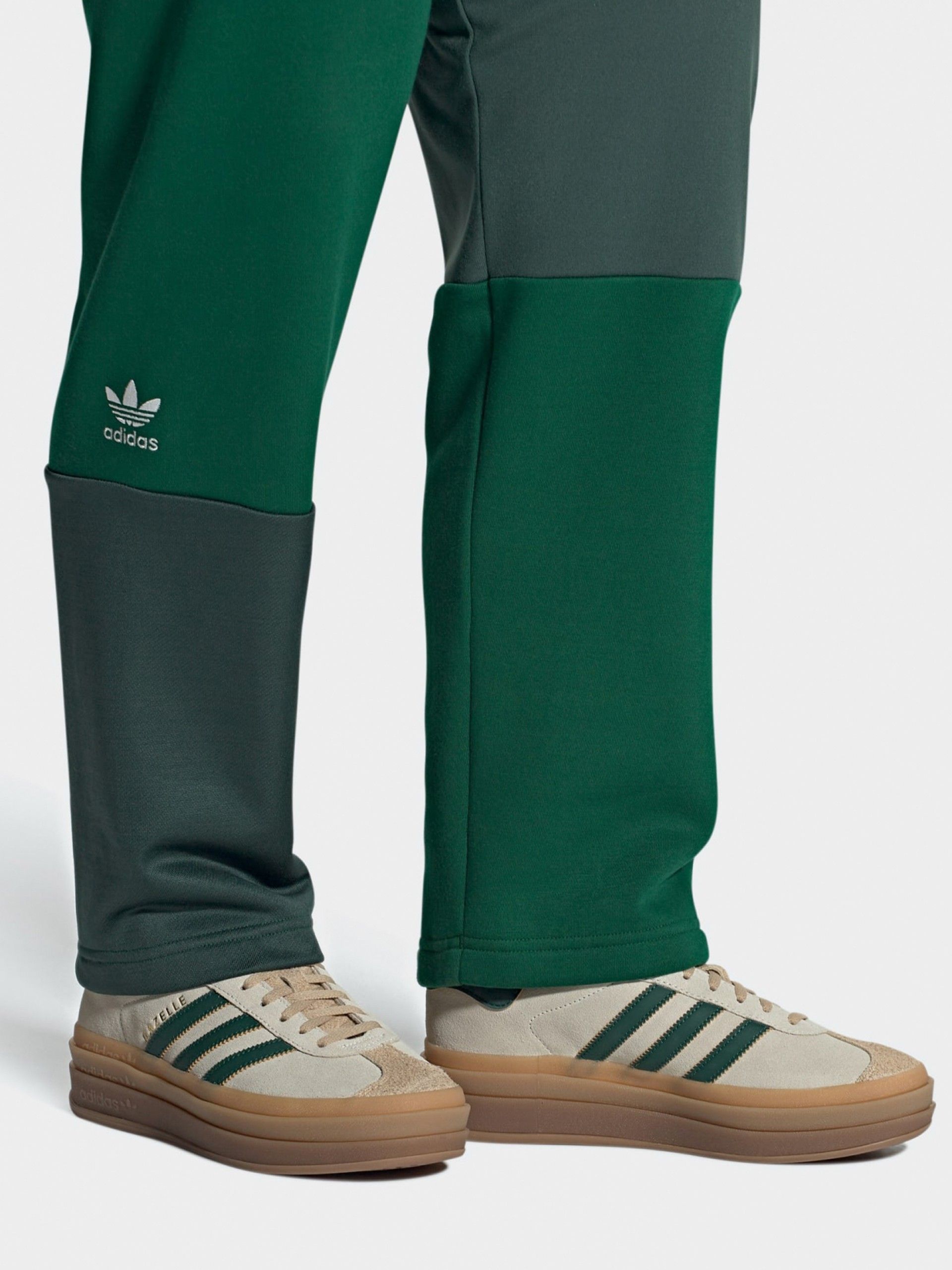 Zapatillas Adidas Gazelle Bold W Beige y Verdes