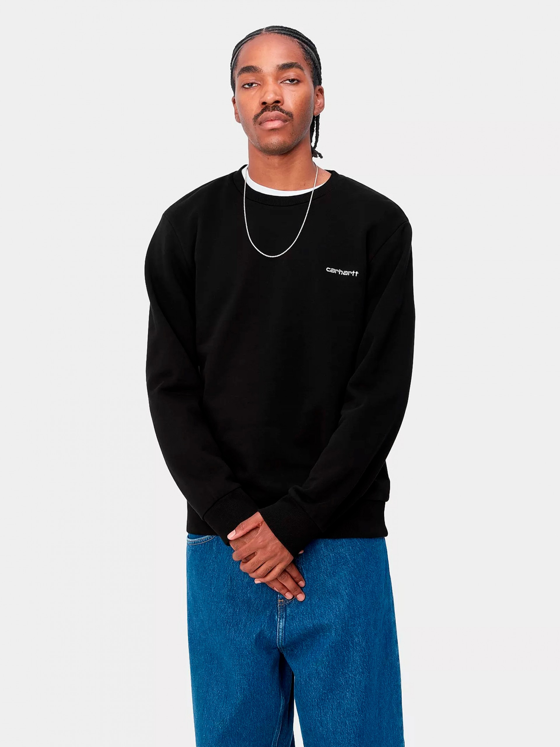Camisola Carhartt WIP Script Embroidery Sweat
