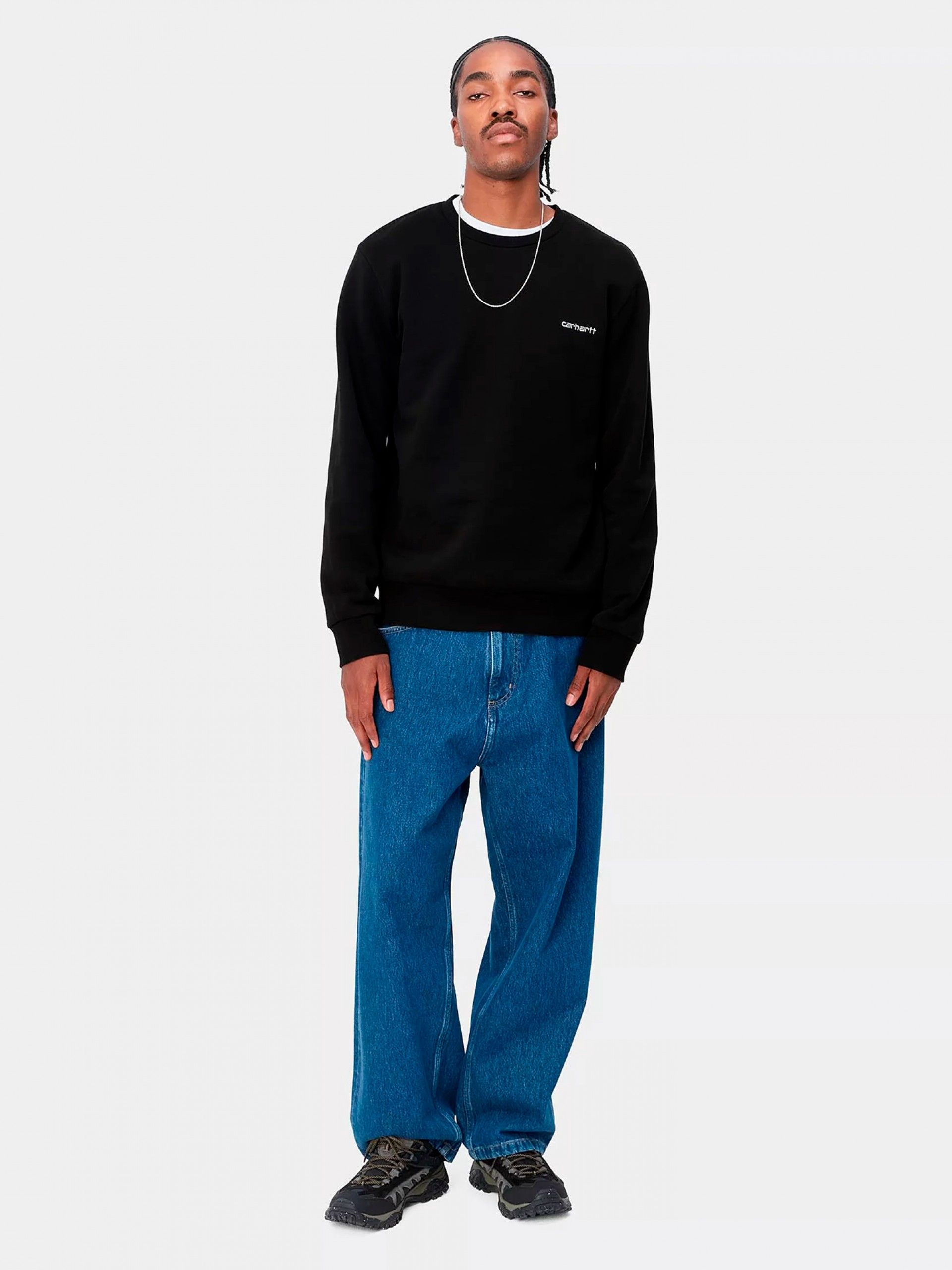 Camisola Carhartt WIP Script Embroidery Sweat