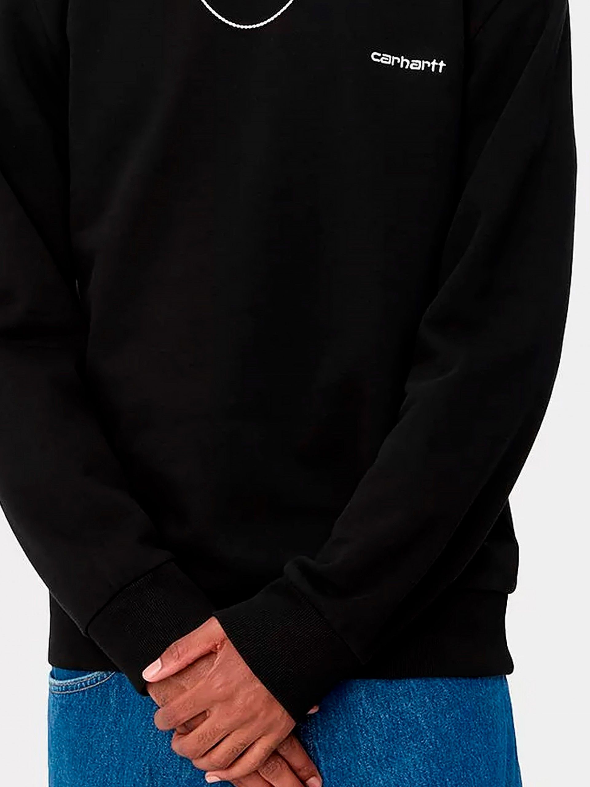 Camisola Carhartt WIP Script Embroidery Sweat