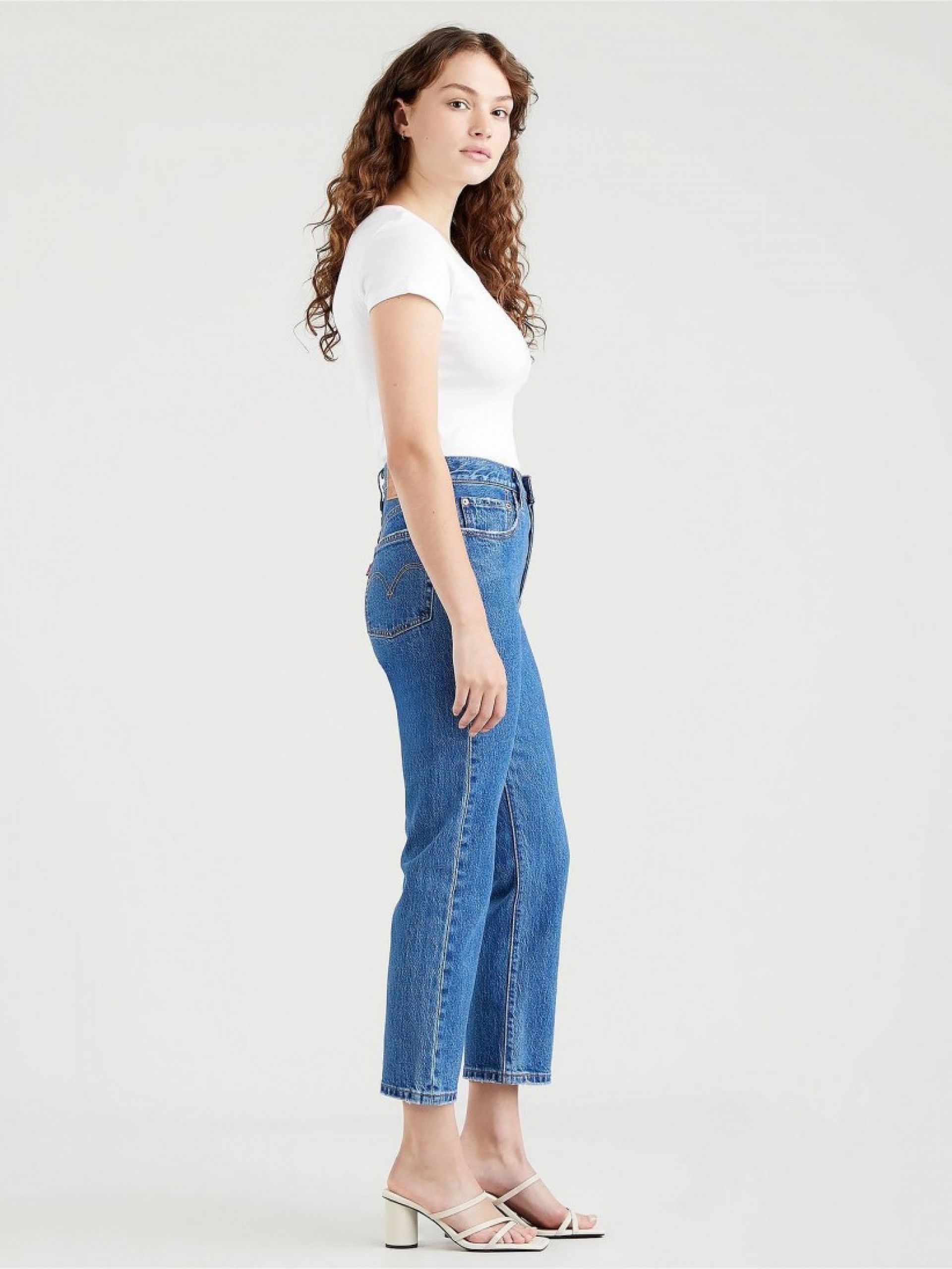 Levis 501 Crop Jeans