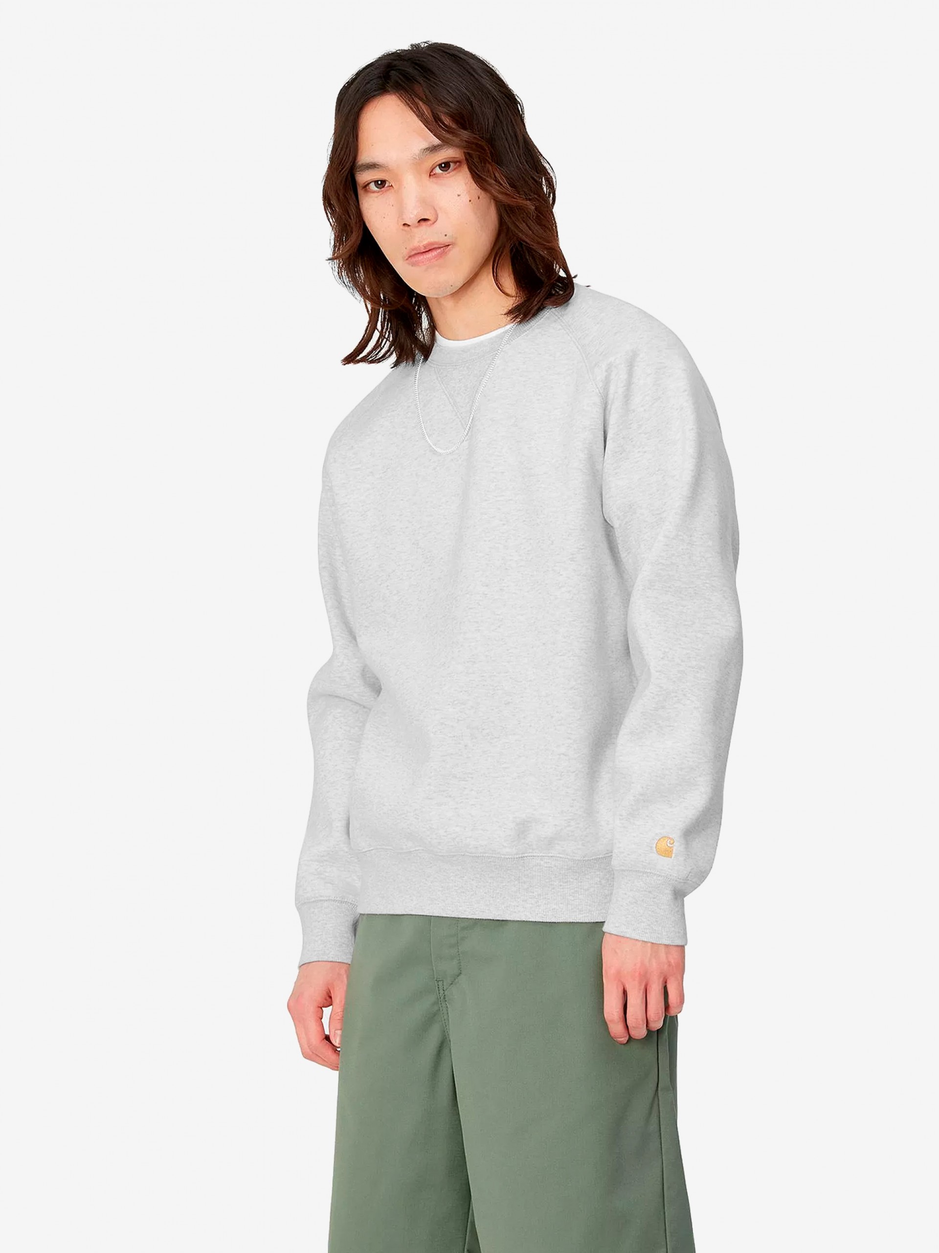 Camisola Carhartt WIP Chase Cinzenta