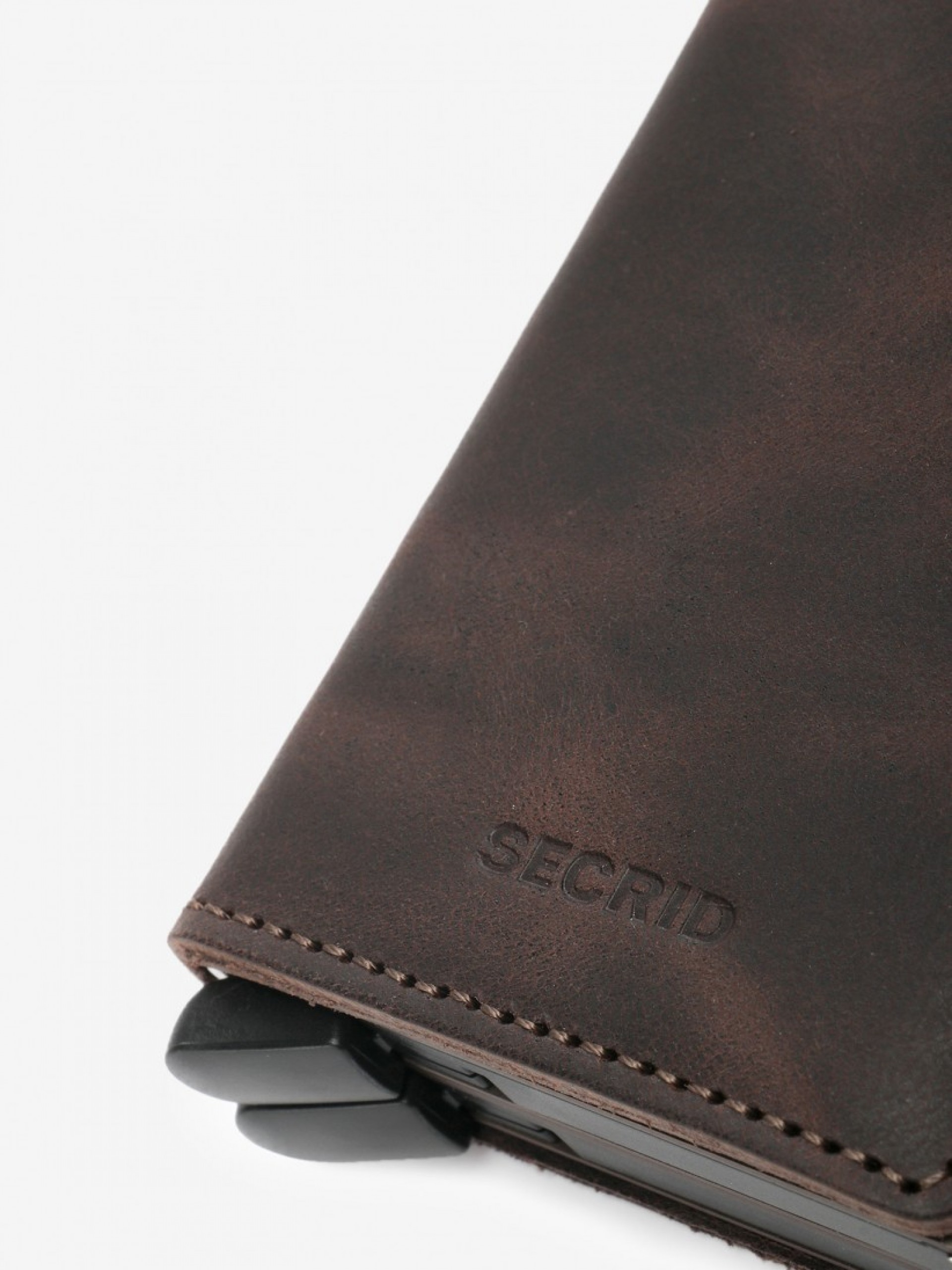 Carteira TV Secrid Twin Castanha