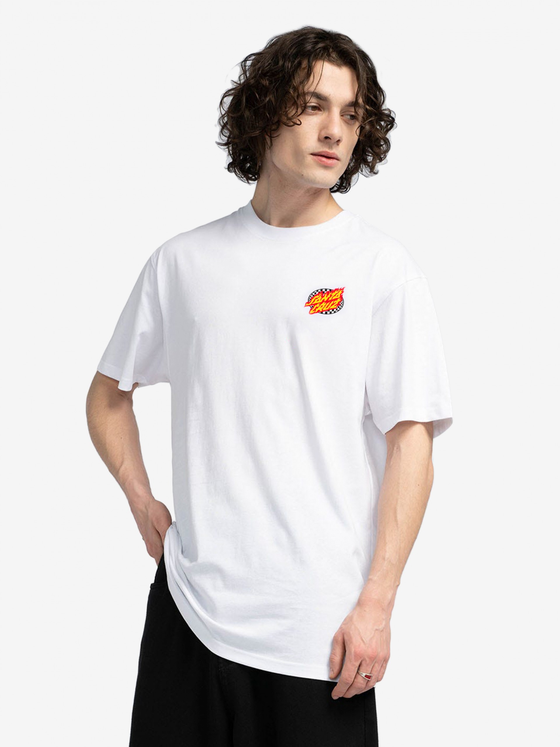 T-shirt Santa Cruz Goal Flame