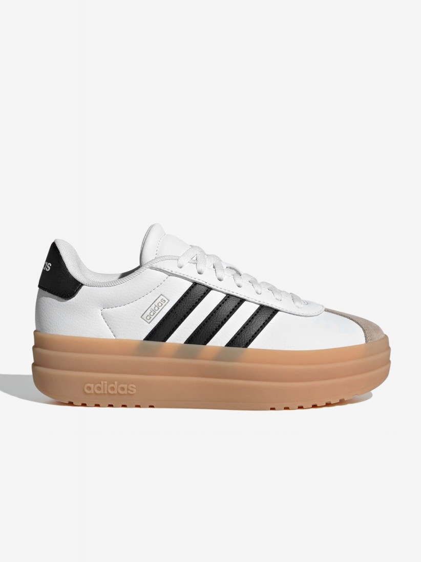 Sapatilhas Adidas VL Court Bold Brancas e Pretas W