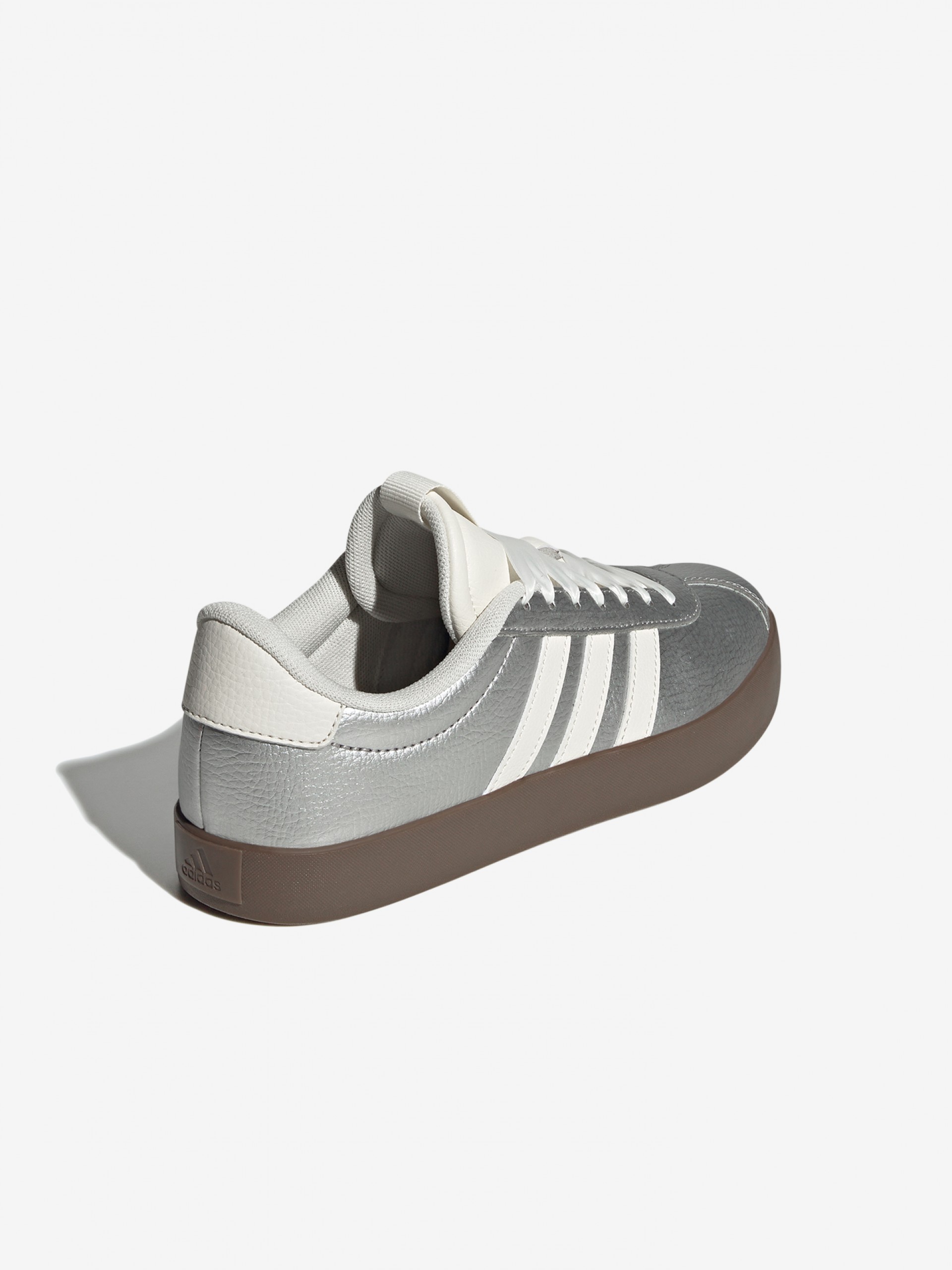 Zapatillas Adidas VL Court 3.0 Plateadas W